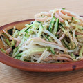 Rikokon's cooksnap of when they made もやしとハムのやみつき中華風サラダ.