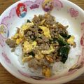 雅味みやび's cooksnap of when they made 子供も大好き 野菜たっぷりビビンバ丼.