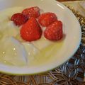 ダッフィーニーうに's cooksnap of when they made ヨーグルト＋いちご＋練乳.
