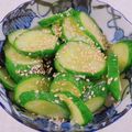 みぽぽ37's cooksnap of when they made 白だし&生姜でやみつききゅうり.