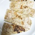 ☆あさ's cooksnap of when they made トルティーヤのチーズはさみ焼き.