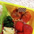4児男子母さんの台所's cooksnap of when they made 簡単フライパンでミートボール〜お弁当にも.
