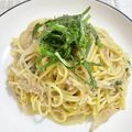 __おもち's cooksnap of when they made 大葉とツナの和風パスタ。フライパン１つ♪.