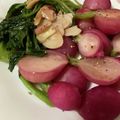 ariyuch's cooksnap of when they made 簡単☆ラディッシュのソテー.