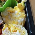 あゆたっくん's cooksnap of when they made 卵1個 レンジでお弁当の卵焼き。.