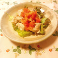 yesmama's cooksnap of when they made 冷しゃぶのトマトと玉ねぎの柚子胡椒ダレ.