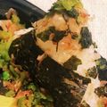 私市ビッキーズ津門巳's cooksnap of when they made おにぎり　野沢菜と白胡麻.