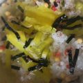 くむちん's cooksnap of when they made 刻みたくあんで☆お茶漬け.