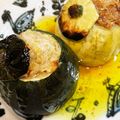 MizuhoBank's cooksnap of when they made イタリア発簡単♪丸ズッキーニの肉詰め♪.