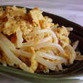 doiko's cooksnap of when they made もやしのゴマ卵炒め.