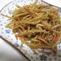きらり流れ星's cooksnap of when they made きんぴらごぼう.
