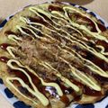 リラシャン's cooksnap of when they made 小松菜deお好み焼き.