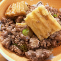 はにーくろーばー's cooksnap of when they made あげと豚ひき肉の甘辛すき焼き風.