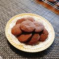 もふもふクロさん's cooksnap of when they made ビニール袋でサクッとココアクッキー.