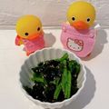 kunyama's cooksnap of when they made 副菜に♪ほうれん草とわかめのナムル.