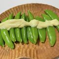 まうす213's cooksnap of when they made スナップエンドウの筋とり＆おいしい茹で方.