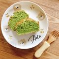 みぃぃちゃま's cooksnap of when they made 卵白消費!!簡単おいしい抹茶パウンド.