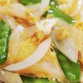 ☆りさママ☆'s cooksnap of when they made 絹さやのたまご炒め.