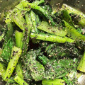 うさことうさおのママ's cooksnap of when they made 隠し味はお酢！？小松菜のごま和え.