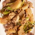 ちゃちゃ丸子's cooksnap of when they made 豚肉とカブの味噌バター炒め.