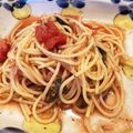 ★もぐさ★'s cooksnap of when they made トマトとツナの冷製カッペリーニ＊ランチに.