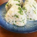 mini308's cooksnap of when they made 疲れた日に大葉のおにぎり！.