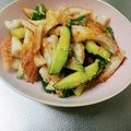 かわゆう1211's cooksnap of when they made 竹輪とキュウリとワカメの辛味噌和え.