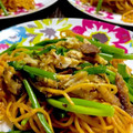 MYAR's cooksnap of when they made 鯖の水煮缶で、簡単カレー焼きそば.