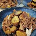 ｸﾏﾘｴ's cooksnap of when they made 簡単！美味！牛肉となすのおうどん.