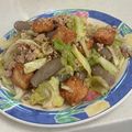 なななな♡MaMa's cooksnap of when they made 厚揚げキャベツの肉味噌炒め【作り置き】.