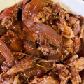 クックNN7V7E☆'s cooksnap of when they made 牛肉と舞茸のトマト煮.