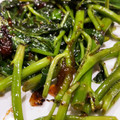 TeaChan214's cooksnap of when they made 本格派の空芯菜の炒めもの.