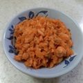 MUJIRUSI☆'s cooksnap of when they made ☆鮭アラで！自家製あらほぐし☆鮭フレーク.