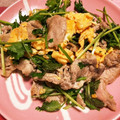 くっちゃん26265's cooksnap of when they made 簡単♪豚肉とパクチーの卵炒め.