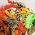 さとりざ's cooksnap of when they made 簡単☆お洒落☆焼き茸とパプリカのマリネ.