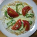 nyurunyuru's cooksnap of when they made 薄力粉で超簡単ピザ☆.