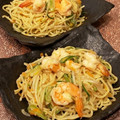 なつき☆ミ's cooksnap of when they made 簡単★野菜たっぷり海老焼きそば.