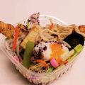 私市ビッキーズ津門巳's cooksnap of when they made ぶっかけ玉子焼蒲鉾玉葱レタスゆかりうどん.
