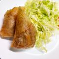 ☆あさ's cooksnap of when they made もやしでかさまし春巻き♫.