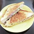 ちえたろう's cooksnap of when they made 簡単☆刻みキャベツ刻みハムのホットサンド.