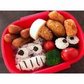 Akkochan☆☆'s cooksnap of when they made となりのトトロ♪キャラ弁.