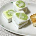 キンプリ's cooksnap of when they made ✿チーズサンドはんぺんのバジルソースかけ.