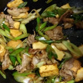 クックBKYN9D☆'s cooksnap of when they made 厚揚げと豚肉と長ねぎのタレまかせ.