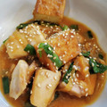 Ra16's cooksnap of when they made 鶏もも肉と厚揚げの甘辛ごま味噌炒め.