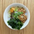 ぼくのごはん's cooksnap of when they made 白滝でダイエット！卵と納豆のとろとろ麺.