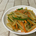まくのうち's cooksnap of when they made 簡単もう一品☆じゃがいものきんぴら.