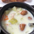 伊達こまち's cooksnap of when they made 朝食におすすめ！野菜たっぷりミルクスープ.