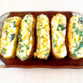 FUHAKKY's cooksnap of when they made ♡はんぺんと大葉のマヨぽん卵焼き♡.