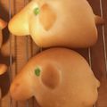 にゃにゃまるたんもの's cooksnap of when they made ぞうさんのハムチーズパン.