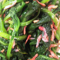 ☆ayami☆26's cooksnap of when they made ほうれん草のアミエビ(桜えび)和え.